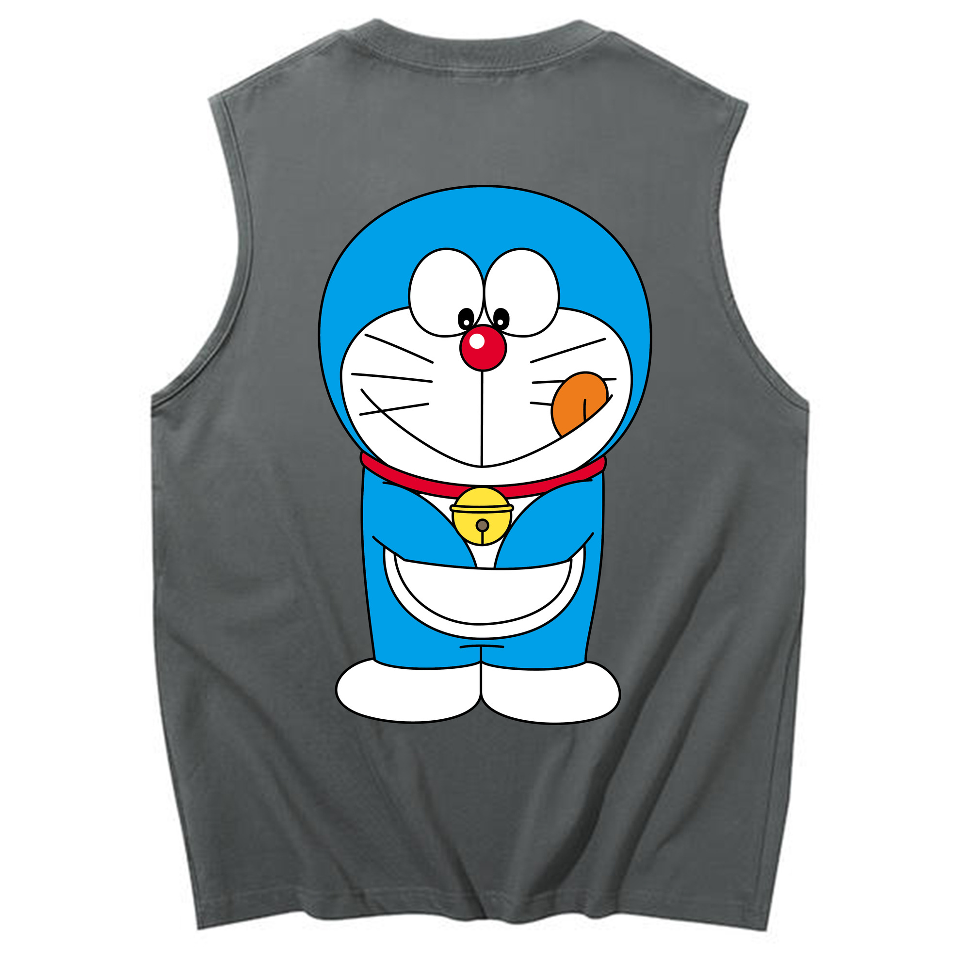 （画像用） ドラえもん Doraemon コットン100％タンクトップ（背面プリント）